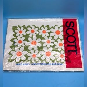 Vintage SCOTT paper placemats